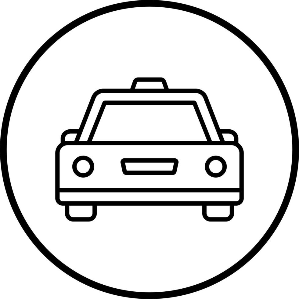 Vector Design Taxi Vector Icon Style