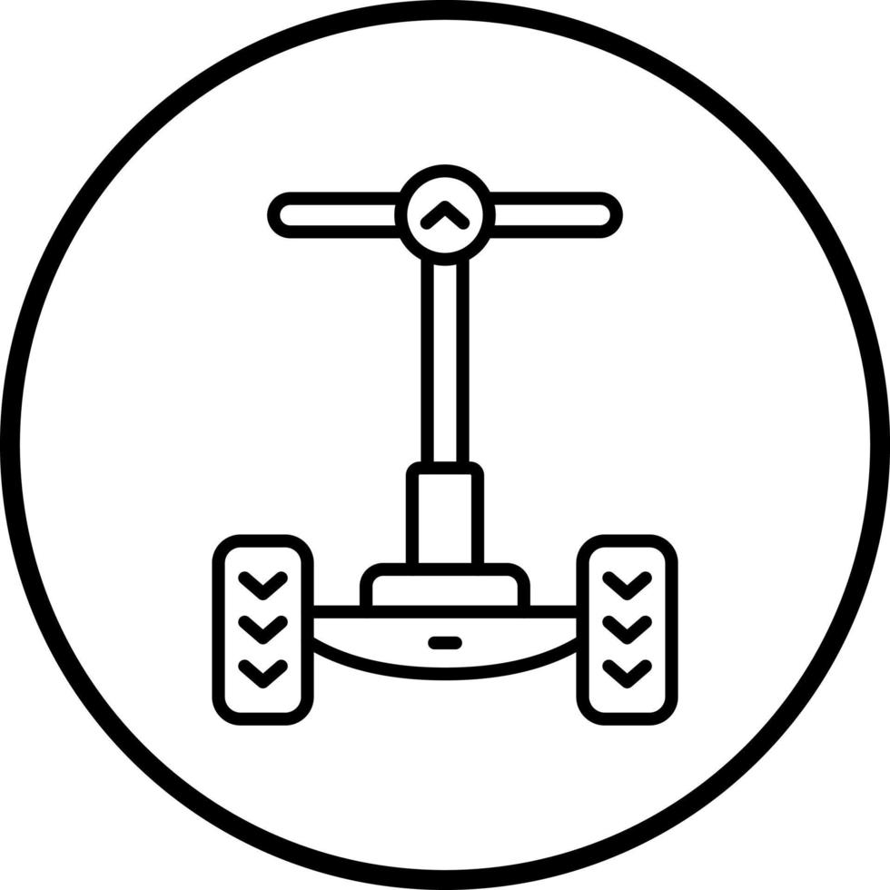 Vector Design Segway Vector Icon Style