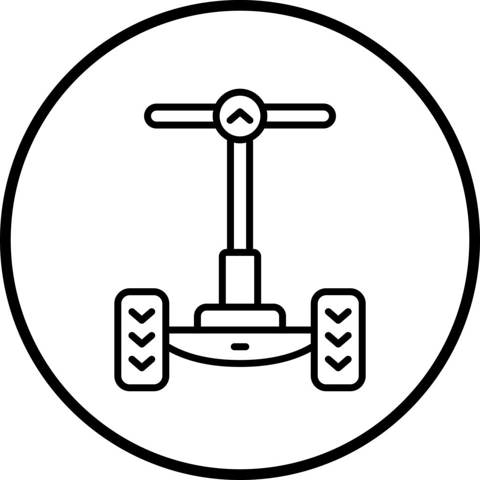 Vector Design Segway Vector Icon Style