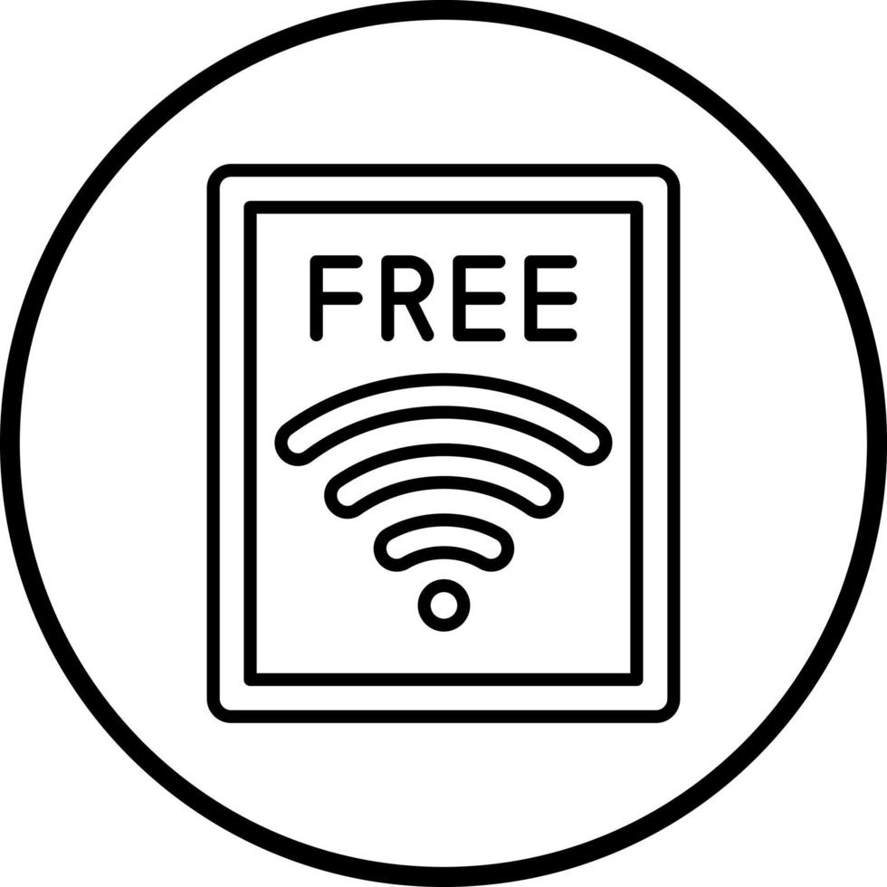 Free Wifi Vector Icon Style