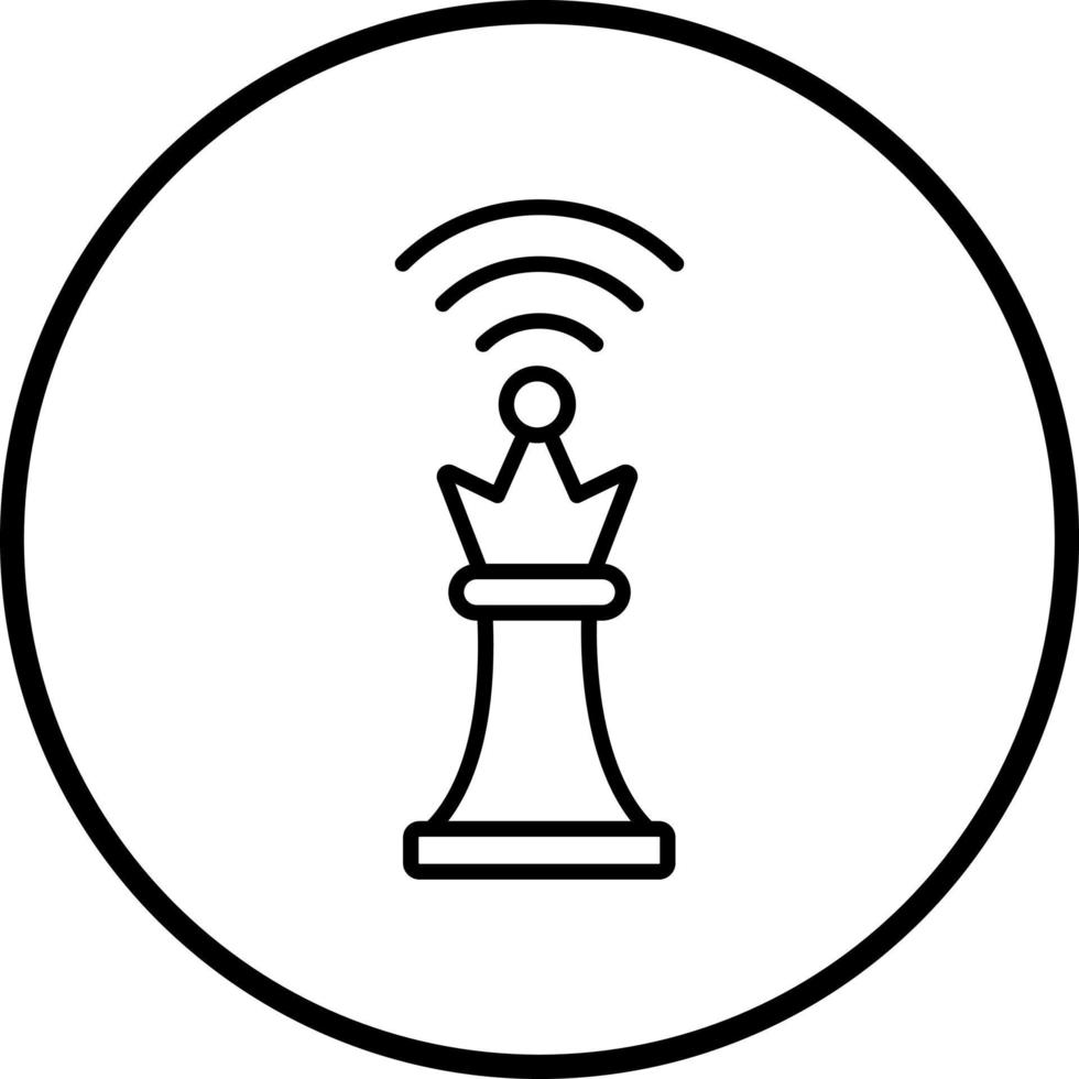 Smart Chess Vector Icon Style