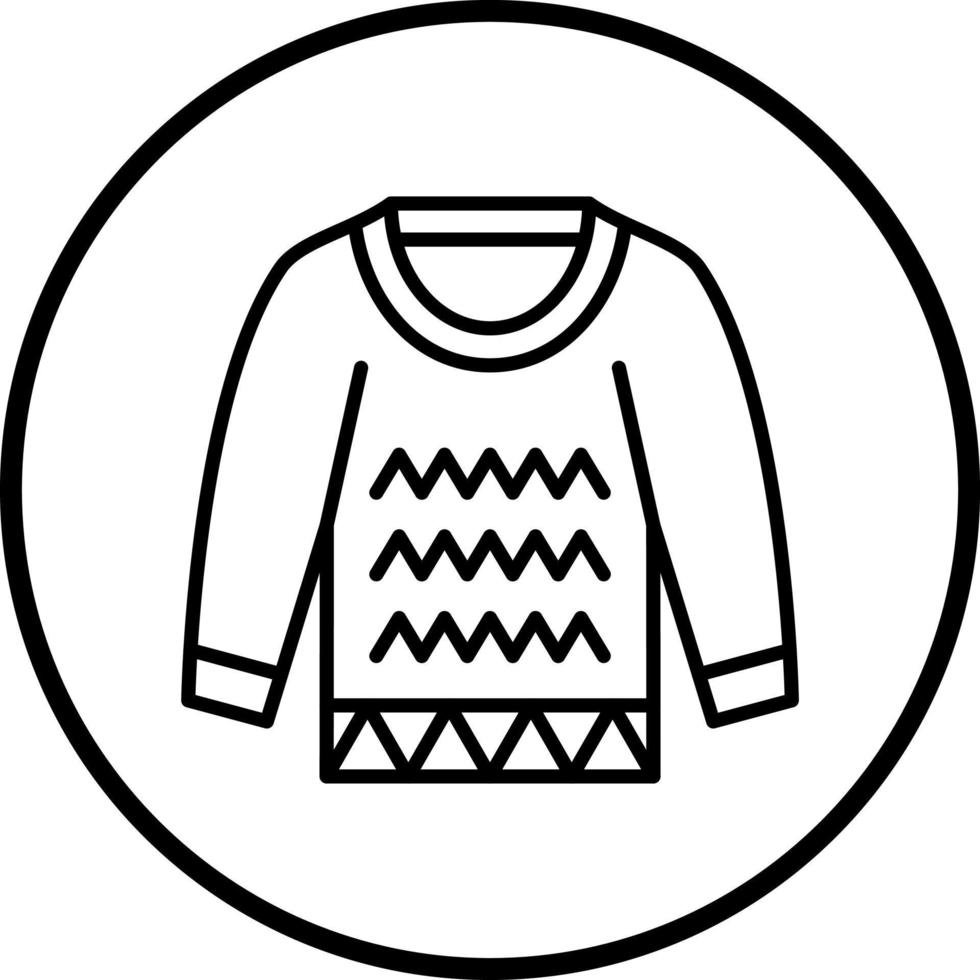 Vector Design Sweater Vector Icon Style