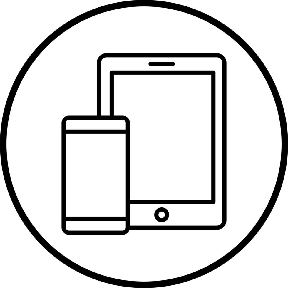 Vector Design Gadget Vector Icon Style