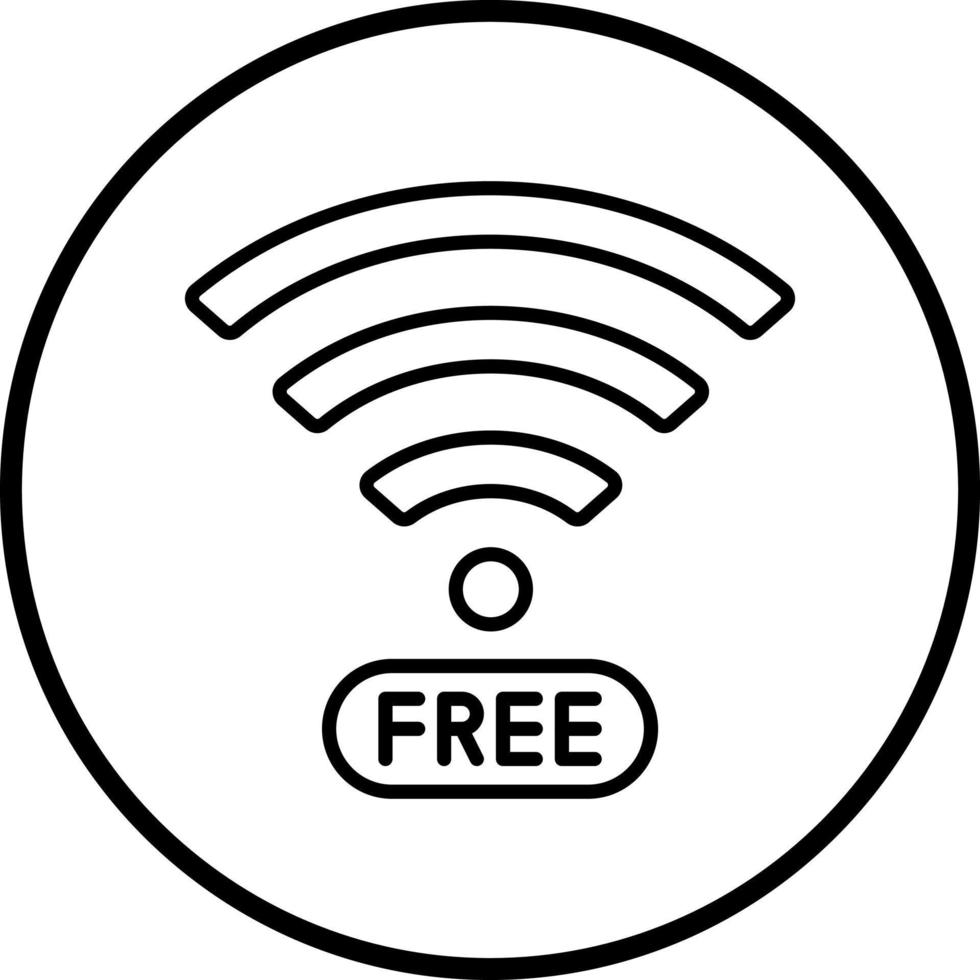 Vector Design Free Wifi Vector Icon Style