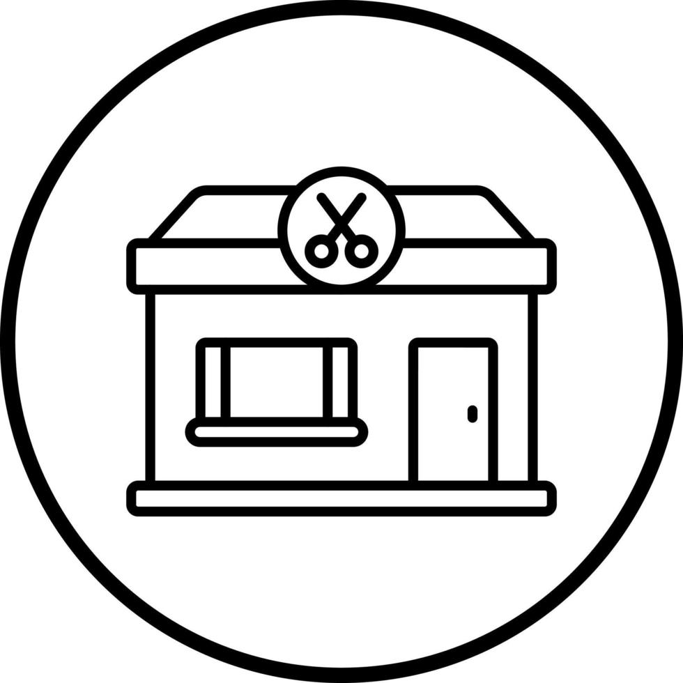 Vector Design Barbershop Vector Icon Style
