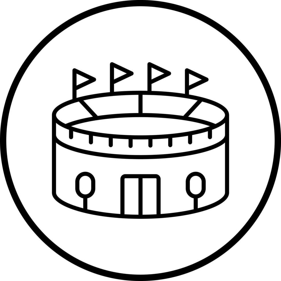 Stadium Vector Icon Style