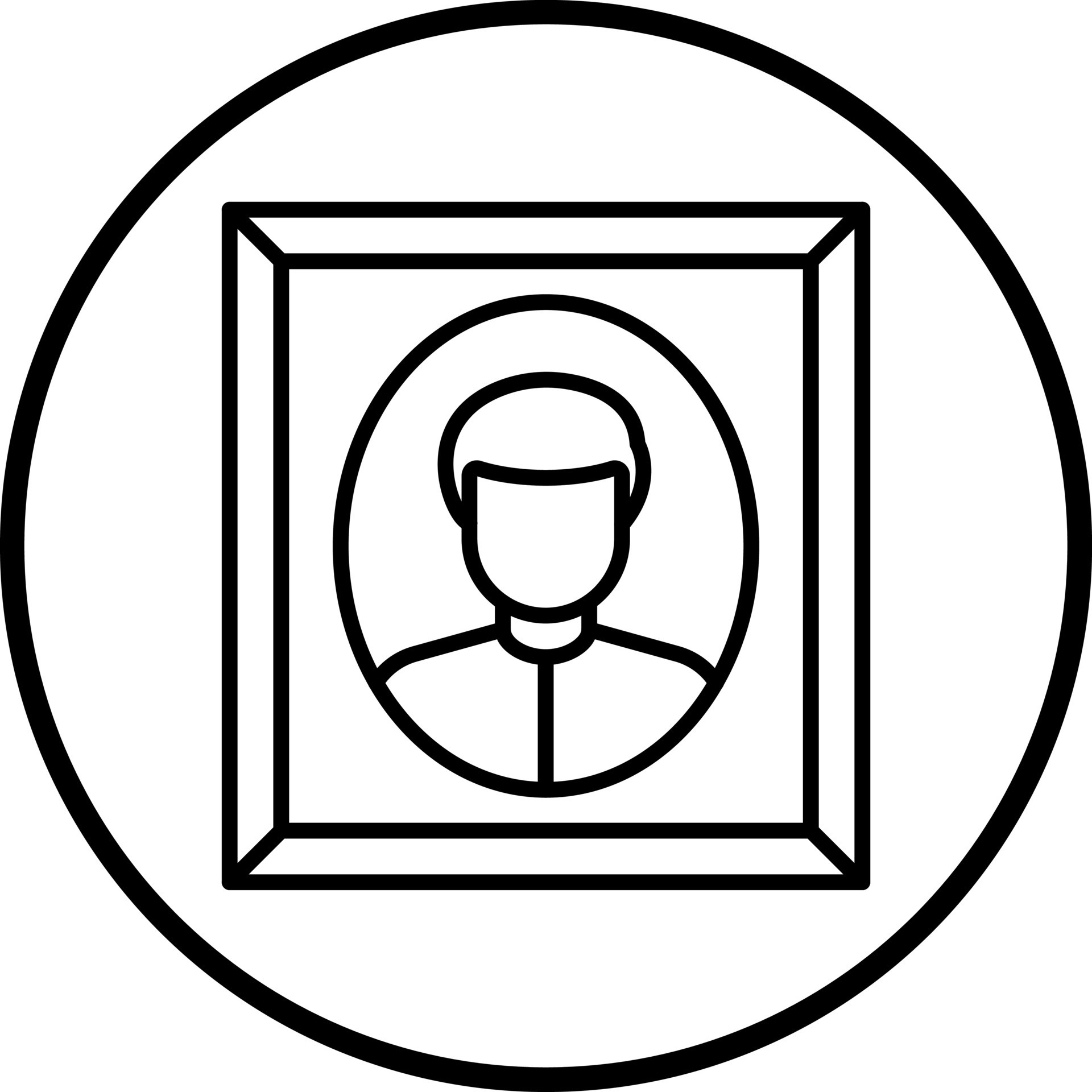 Portrait Vector Icon Style 22117818 Vector Art at Vecteezy