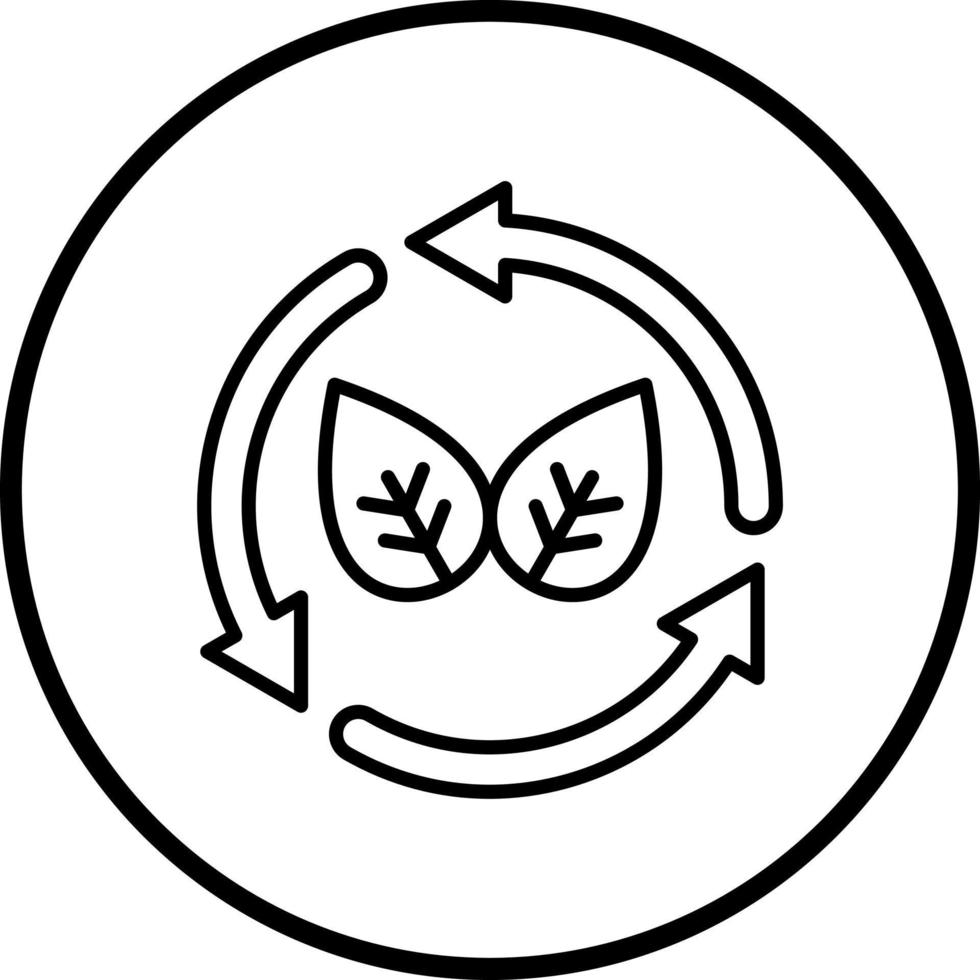 Zero Emission Vector Icon Style