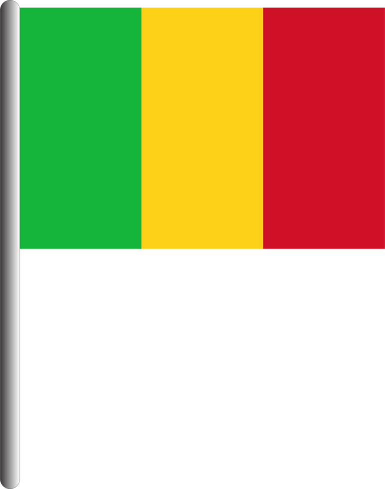 Mali flag icon PNG