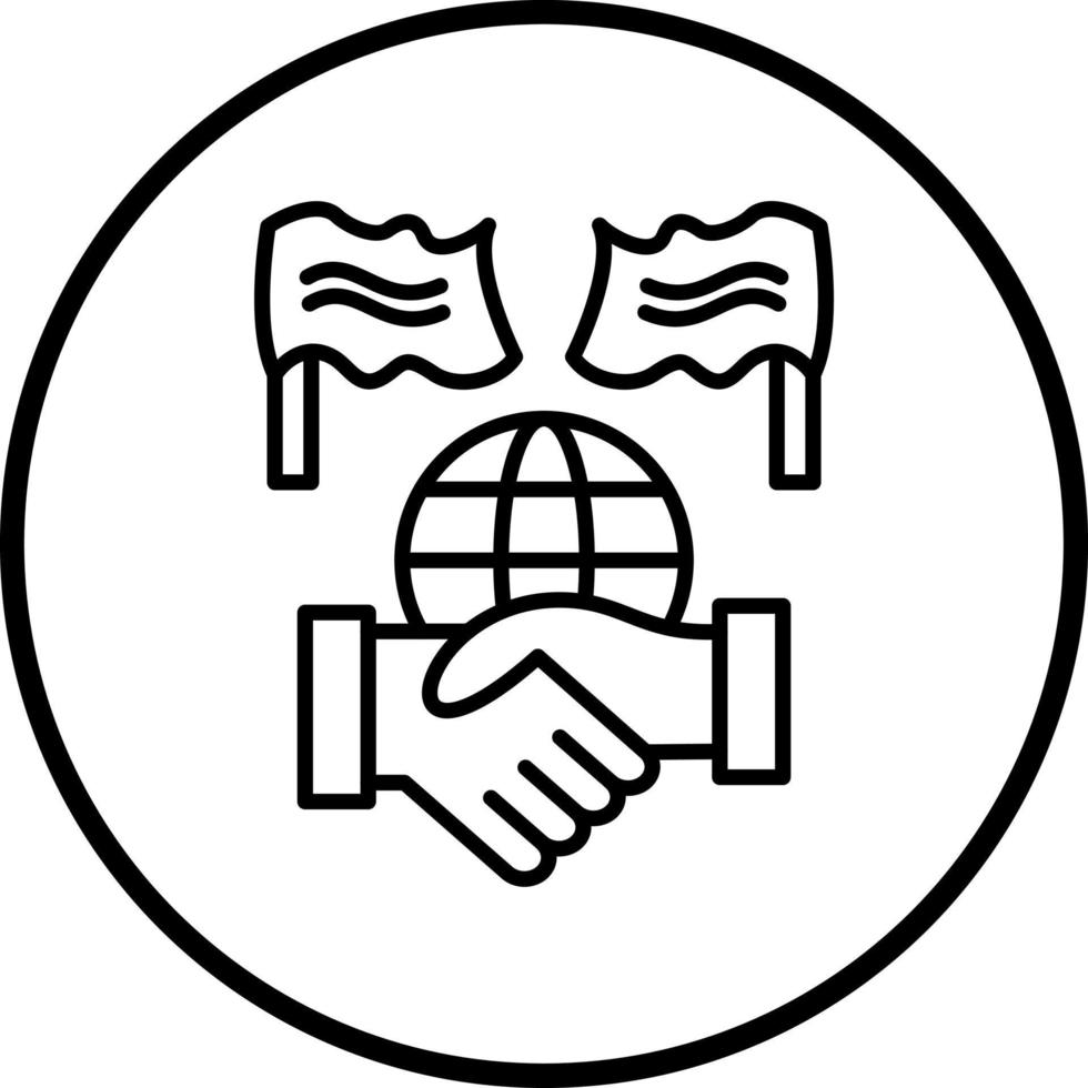 Supported Countries Vector Icon Style