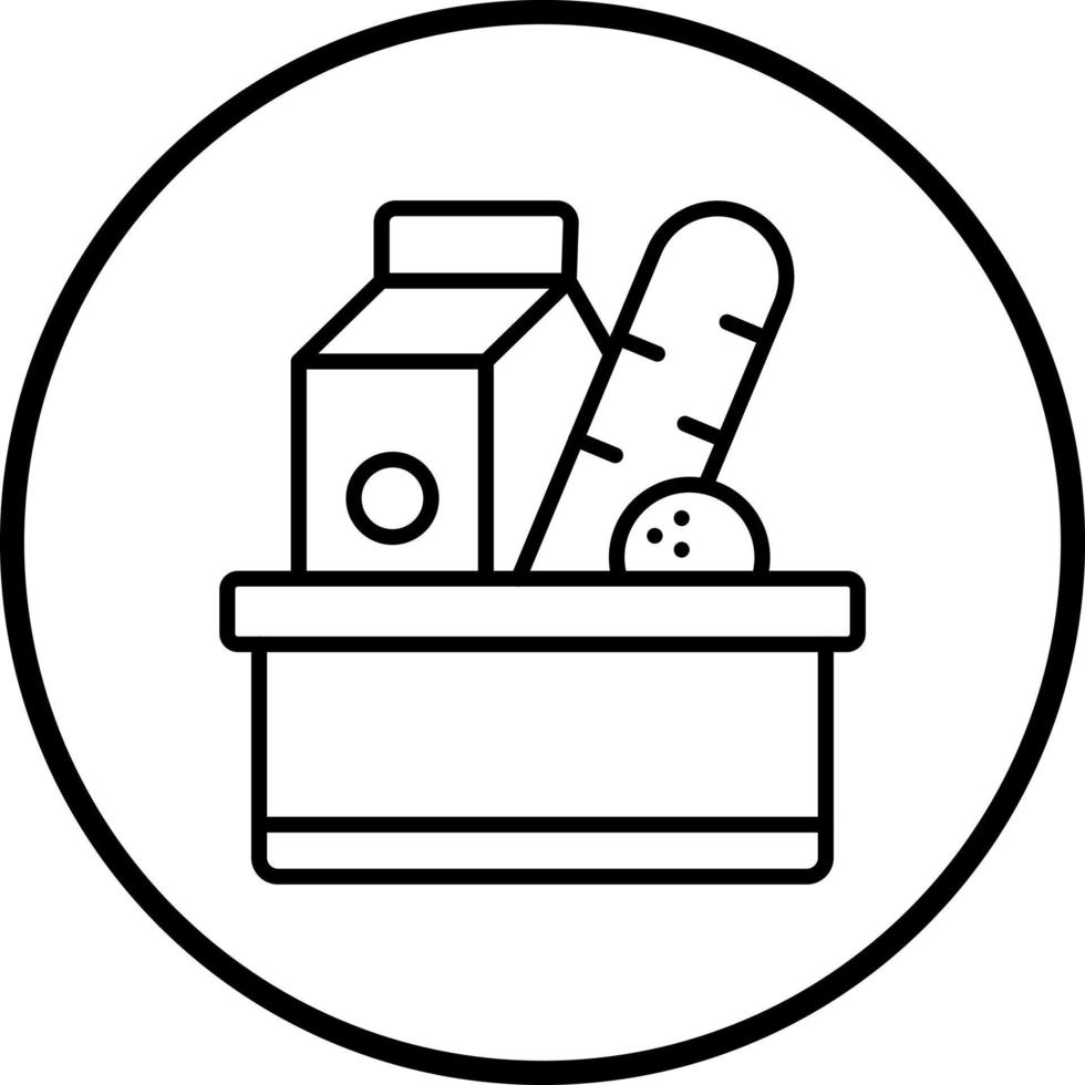 Grocery Vector Icon Style