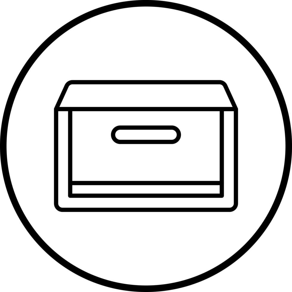 Crate Vector Icon Style