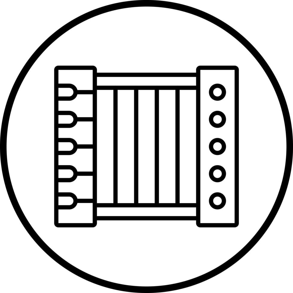 Accordion Vector Icon Style