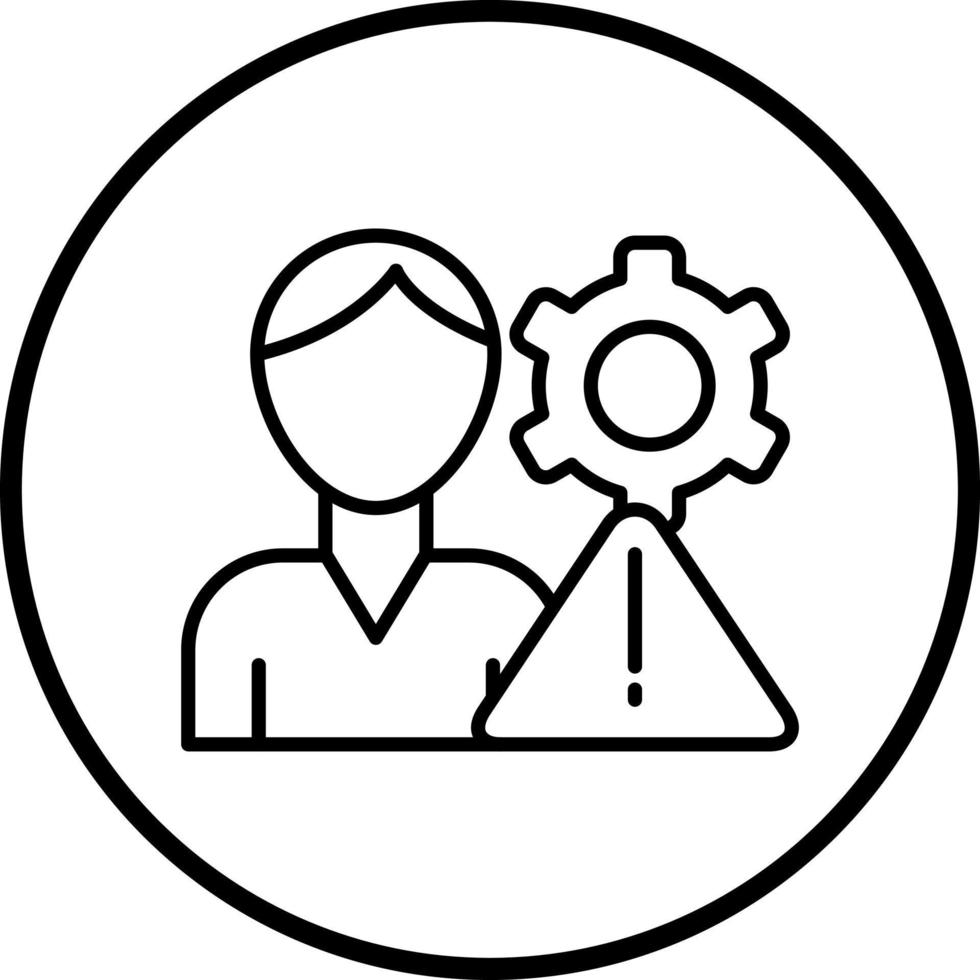 PR Crisis Vector Icon Style