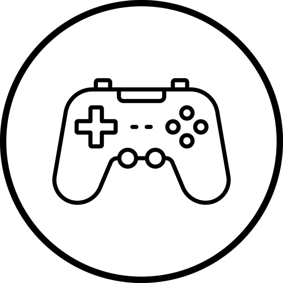 Game Controller Vector Icon Style 22118706 Vector Art at Vecteezy