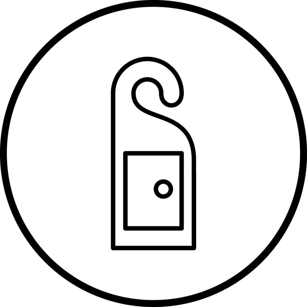 Door Hanger Vector Icon Style