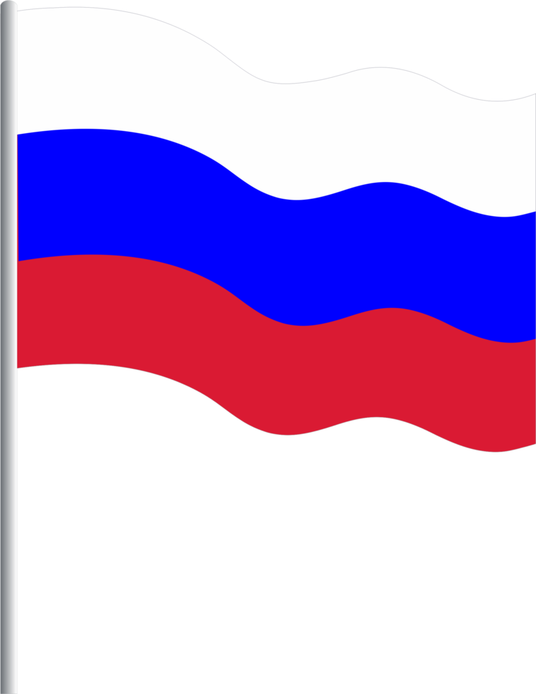 Russland-Flagge png