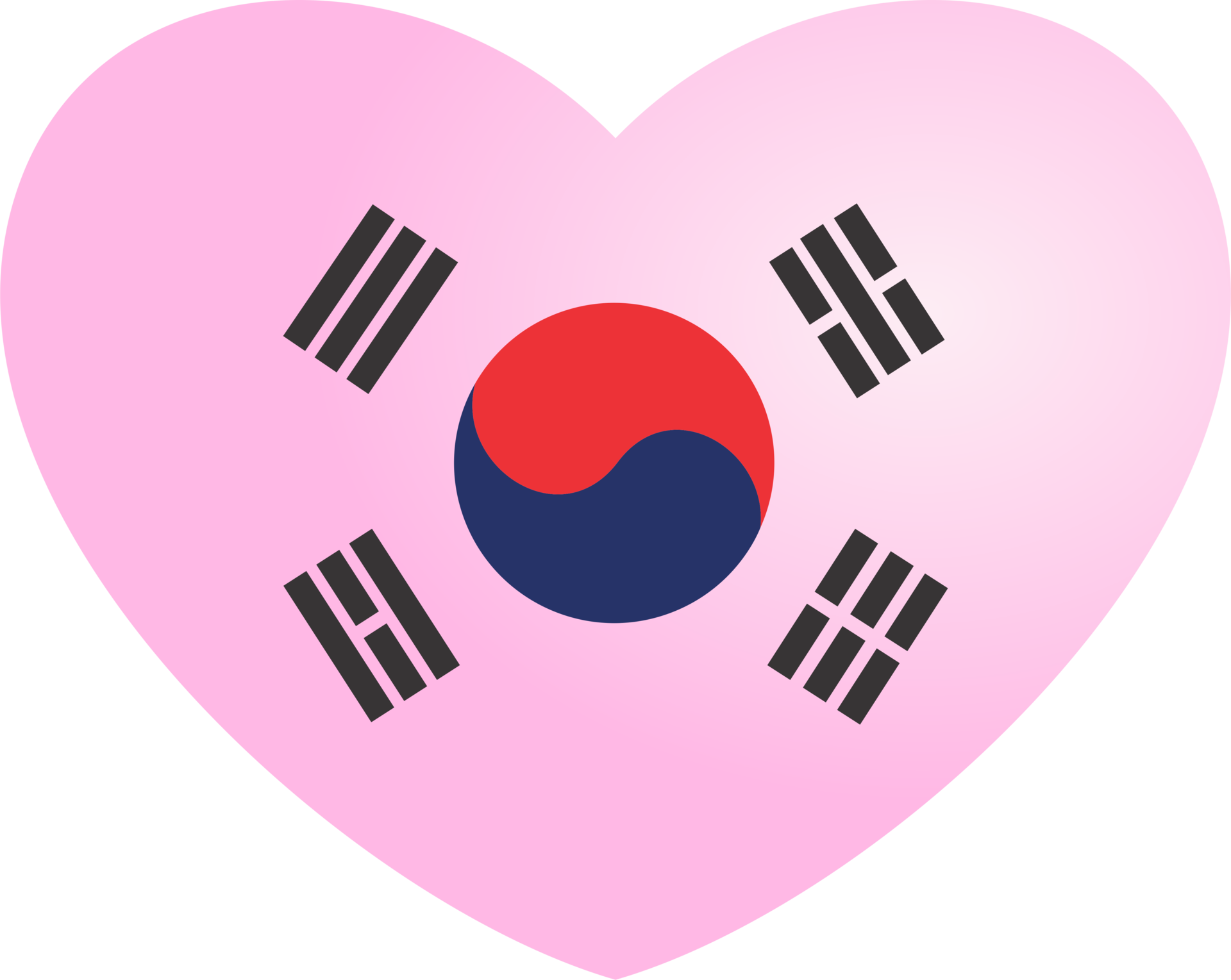 south-korea-flag-heart-shape-png-22119038-png