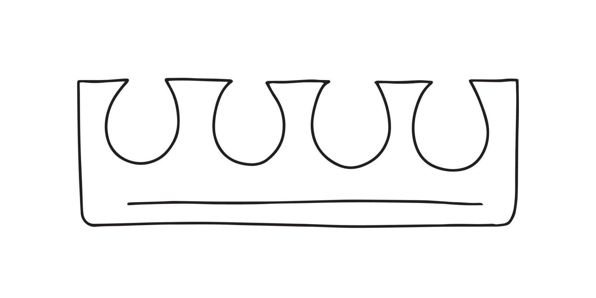 Vector pedicure fingers and toes separators doodle illustration