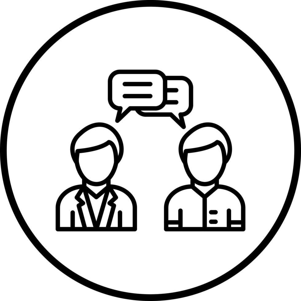 Consultant Vector Icon Style