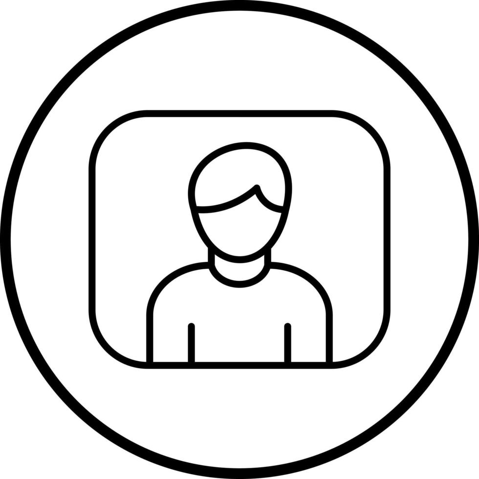 Profile Vector Icon Style