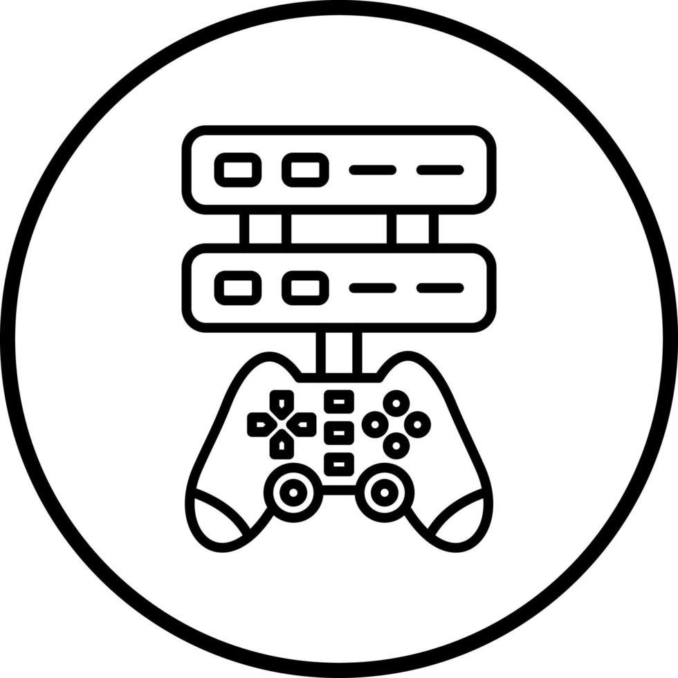 Server Vector Icon Style