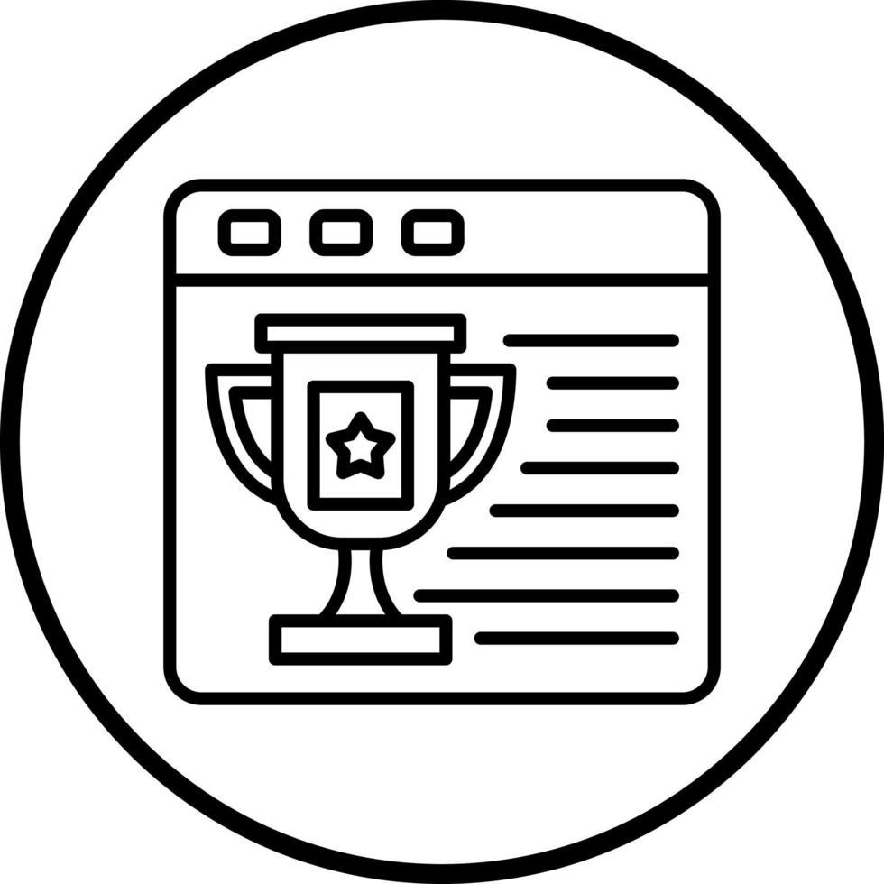 Game Reward Vector Icon Style