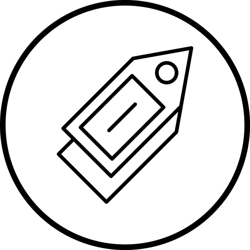 Label Vector Icon Style