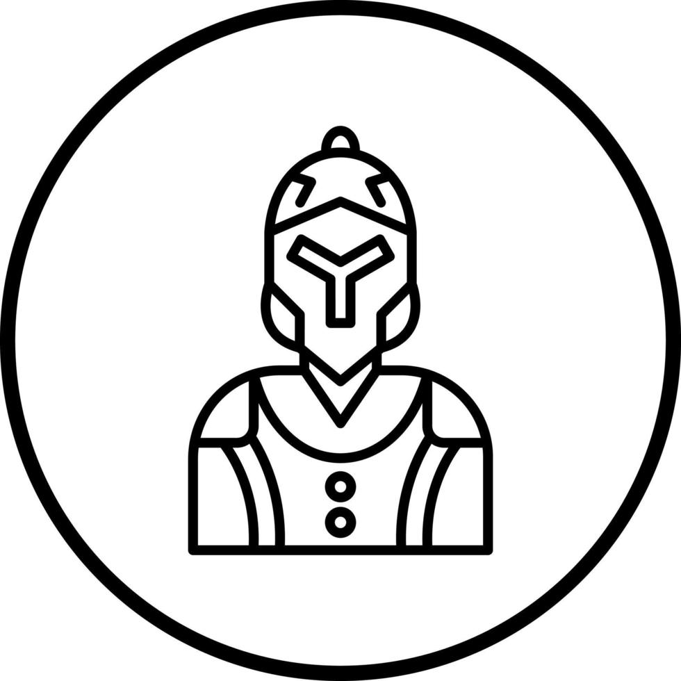 Knight Vector Icon Style