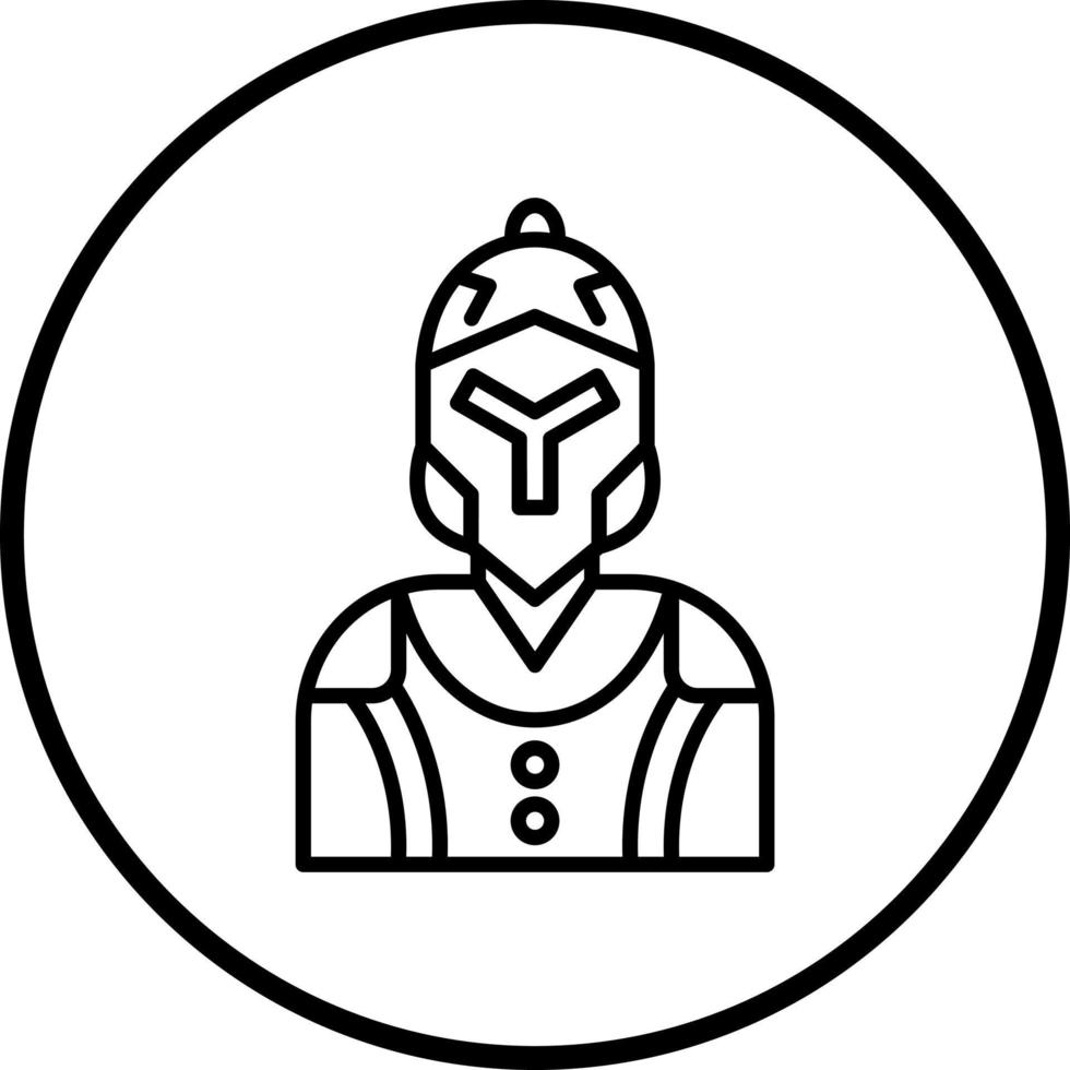 Knight Vector Icon Style