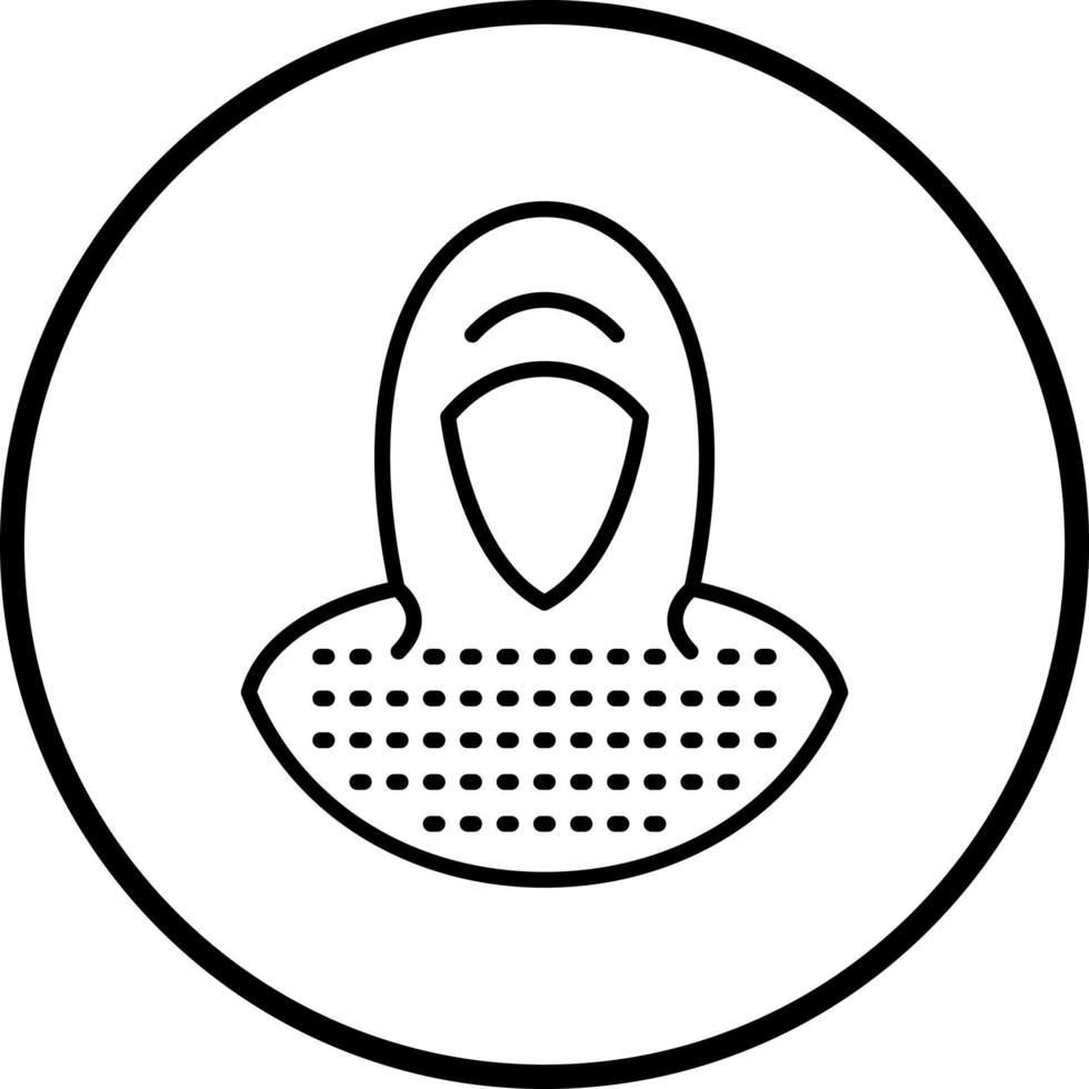 Chainmail Vector Icon Style