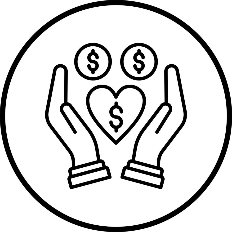 Philanthropy Vector Icon Style