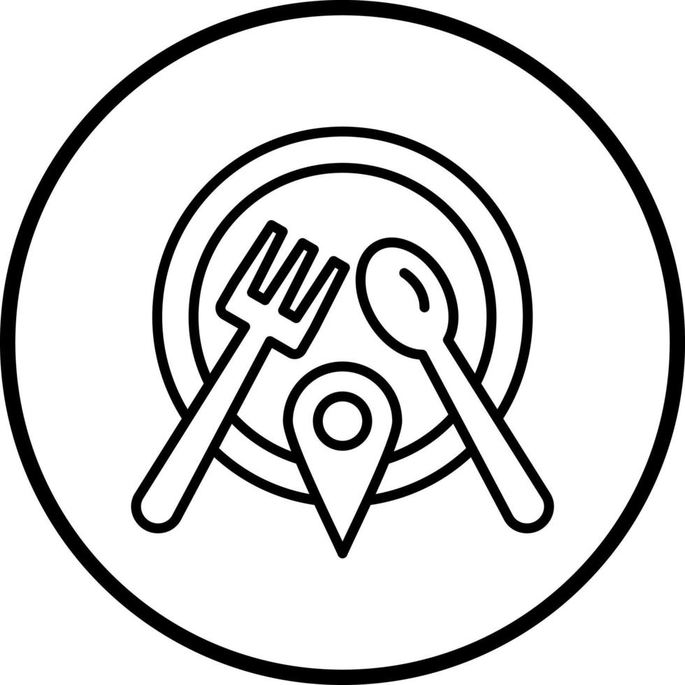 Local Cuisine Vector Icon Style