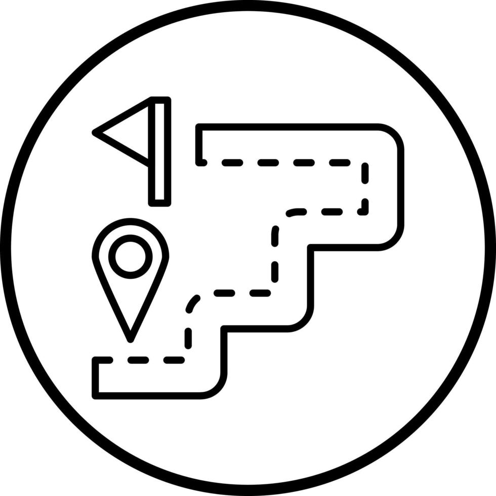 Journey Vector Icon Style