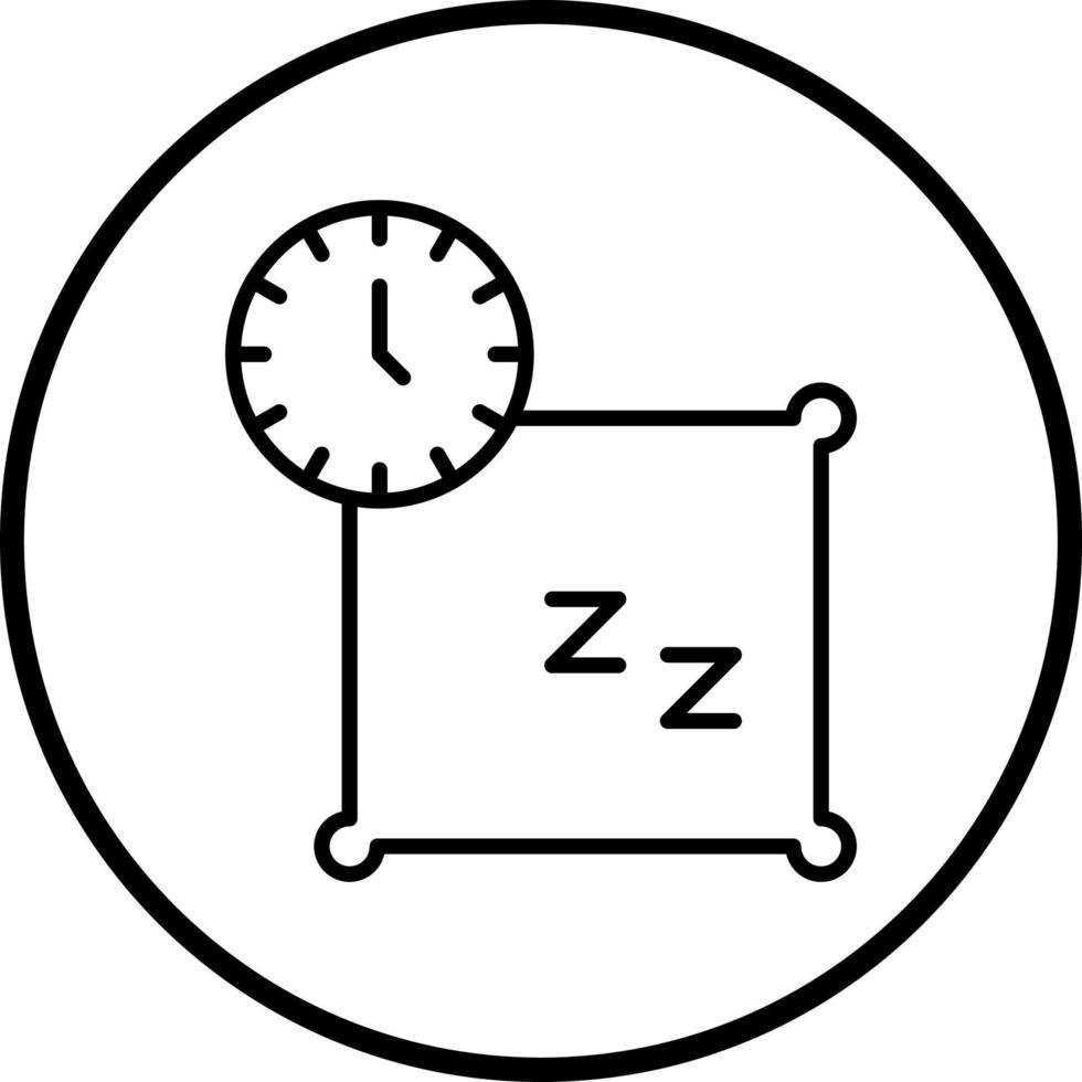 Nap Vector Icon Style