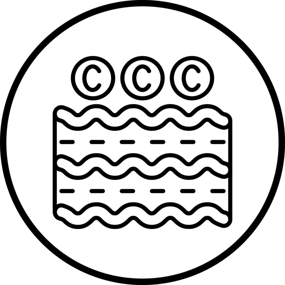 Collagen Vector Icon Style