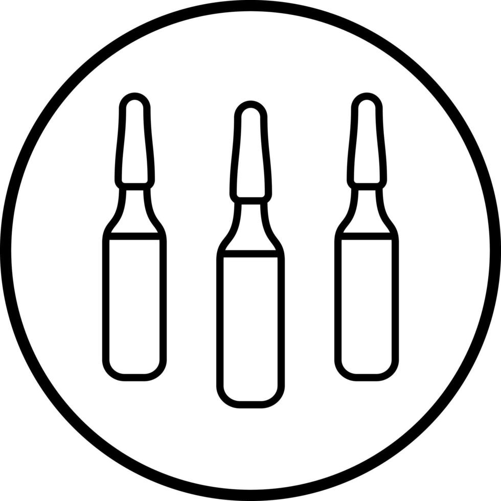 Vector Design Ampoule Vector Icon Style
