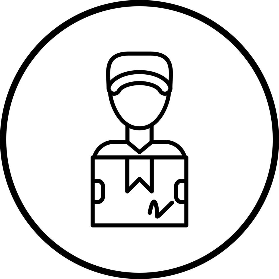 Vector Design Courier Vector Icon Style