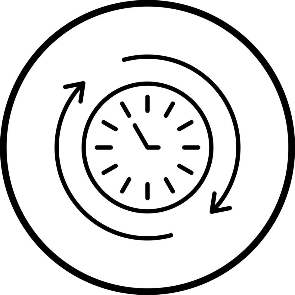 Queue Vector Icon Style