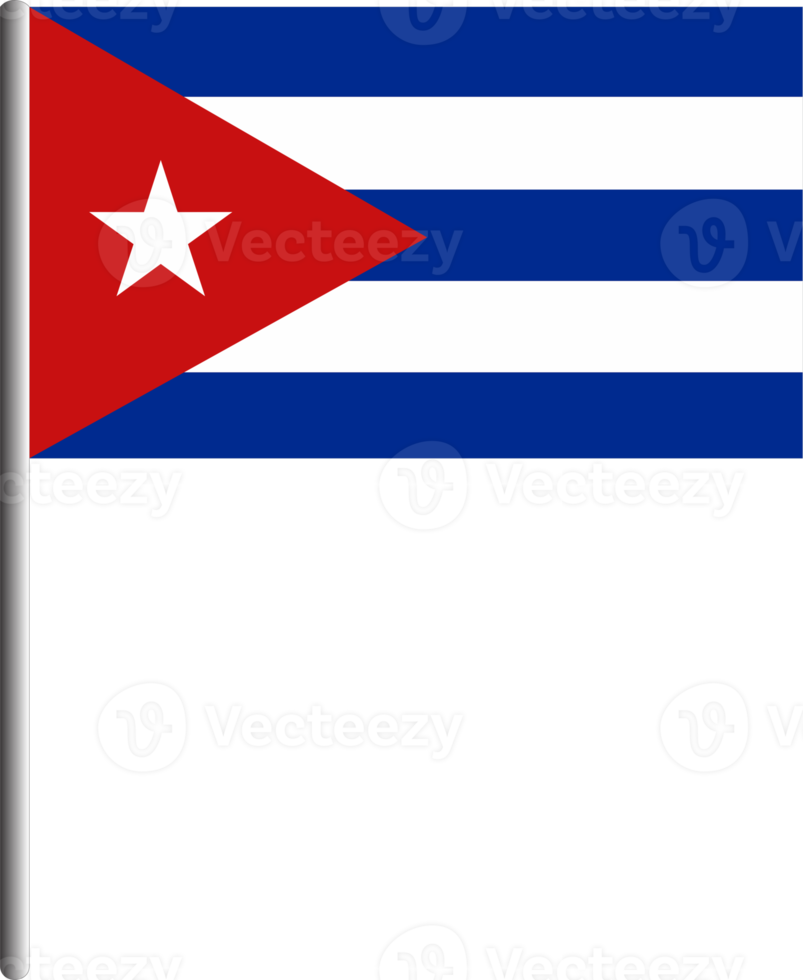 Cuba flag PNG