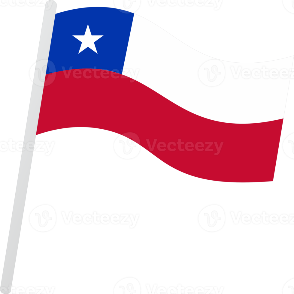 Chile flag PNG