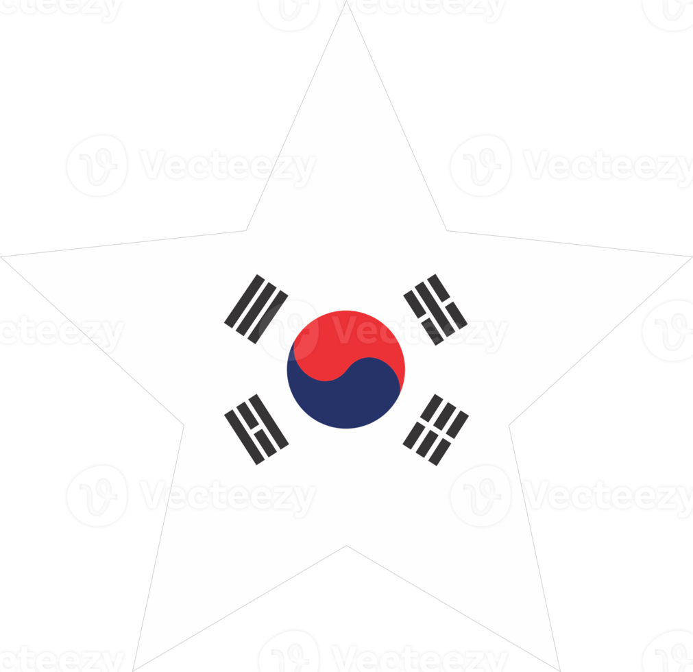 South korea flag PNG