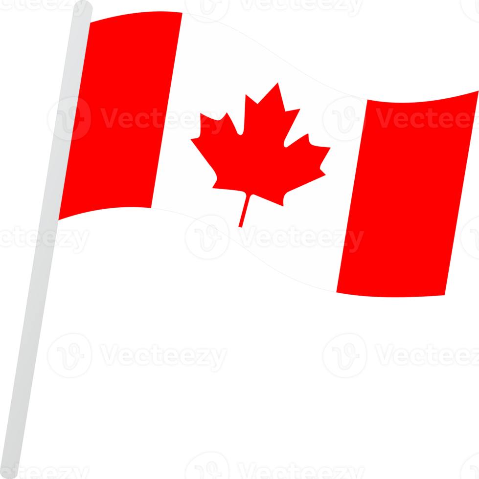 bandera de canadá png