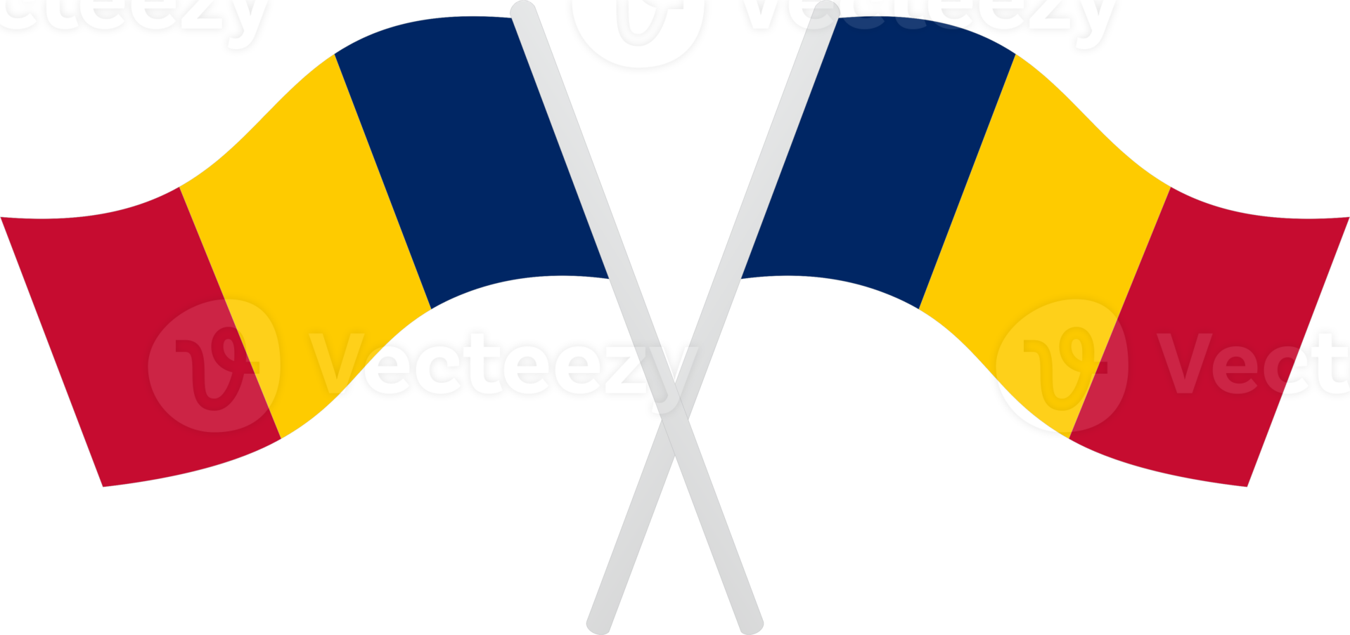 Chad flag PNG 22120626 PNG