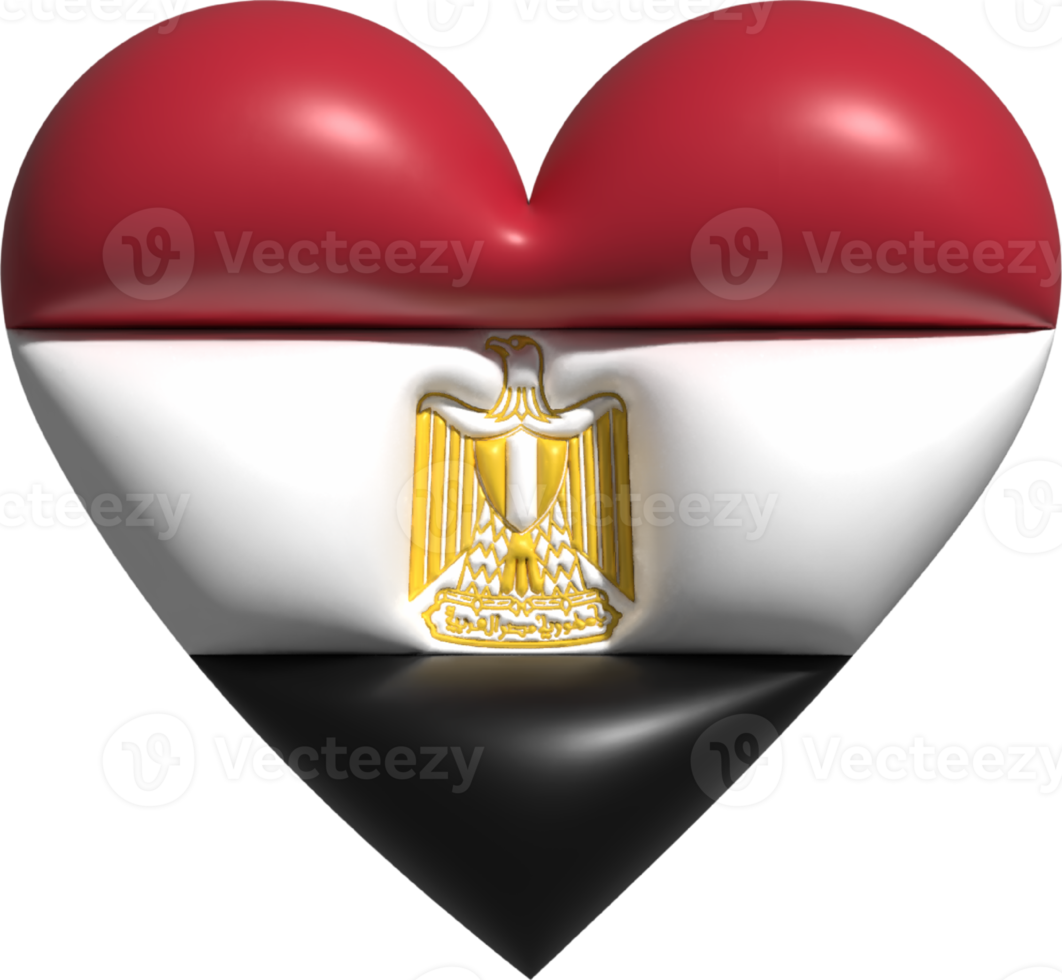 Egypte vlag hart 3d. png