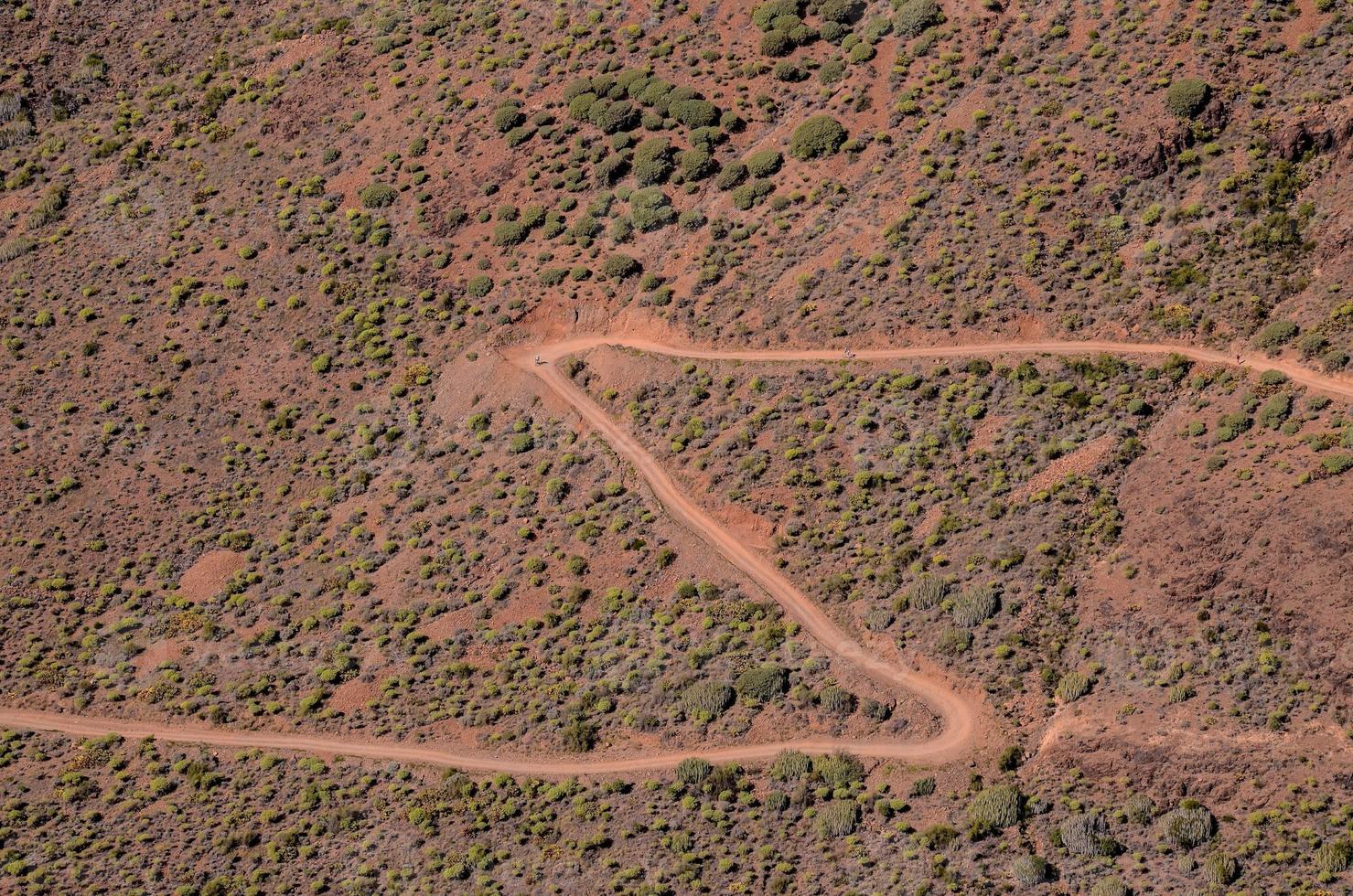 Scenic road view photo