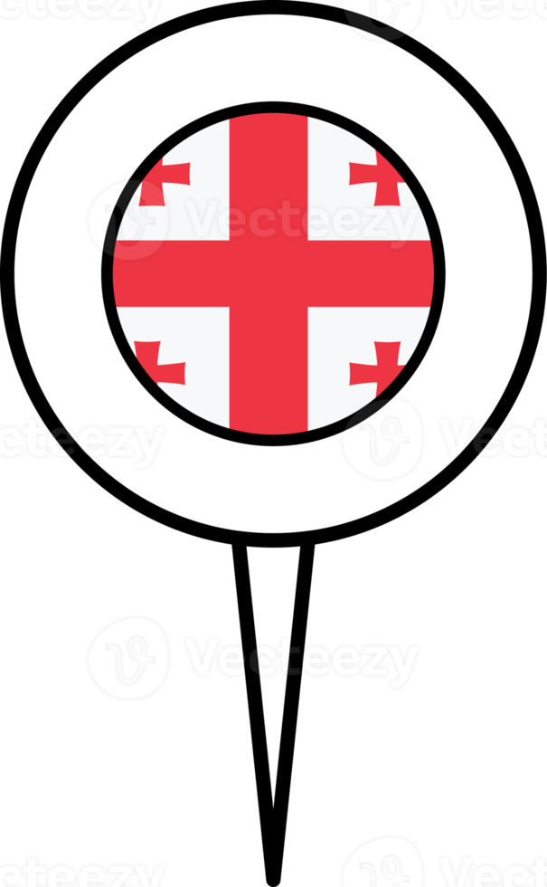 Georgia flag pin location icon. png