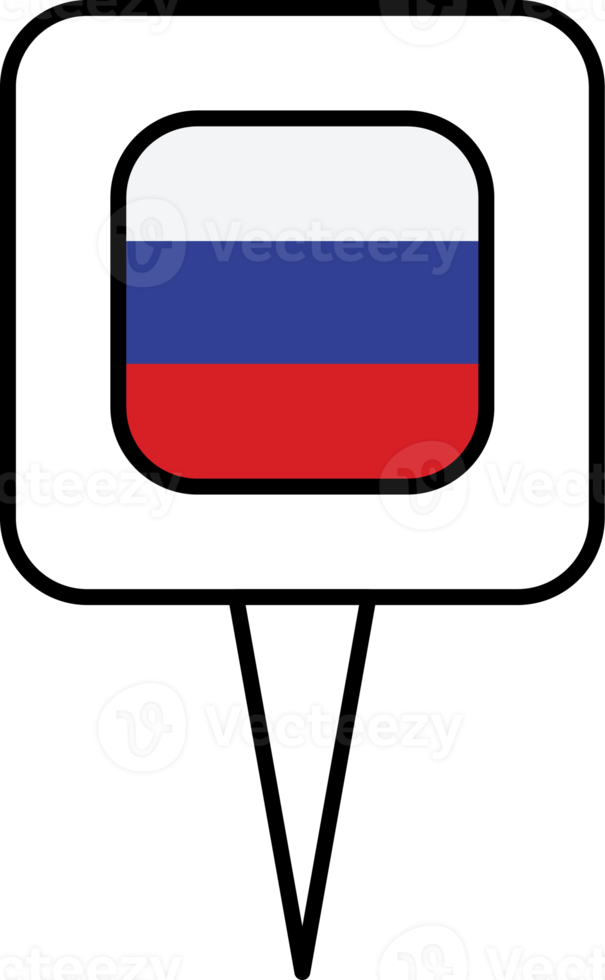 Rusia bandera alfiler sitio icono. png