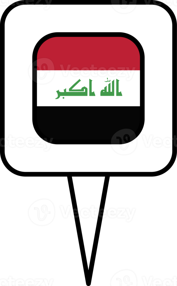 Irak bandera alfiler sitio icono. png