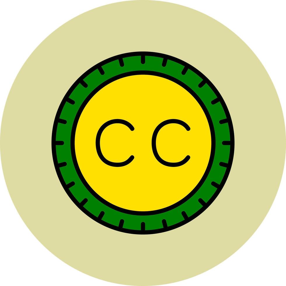 Cocos Keeling Island Country code top-level domain Vector Icon
